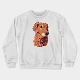 Golden Retriever Pout Crewneck Sweatshirt